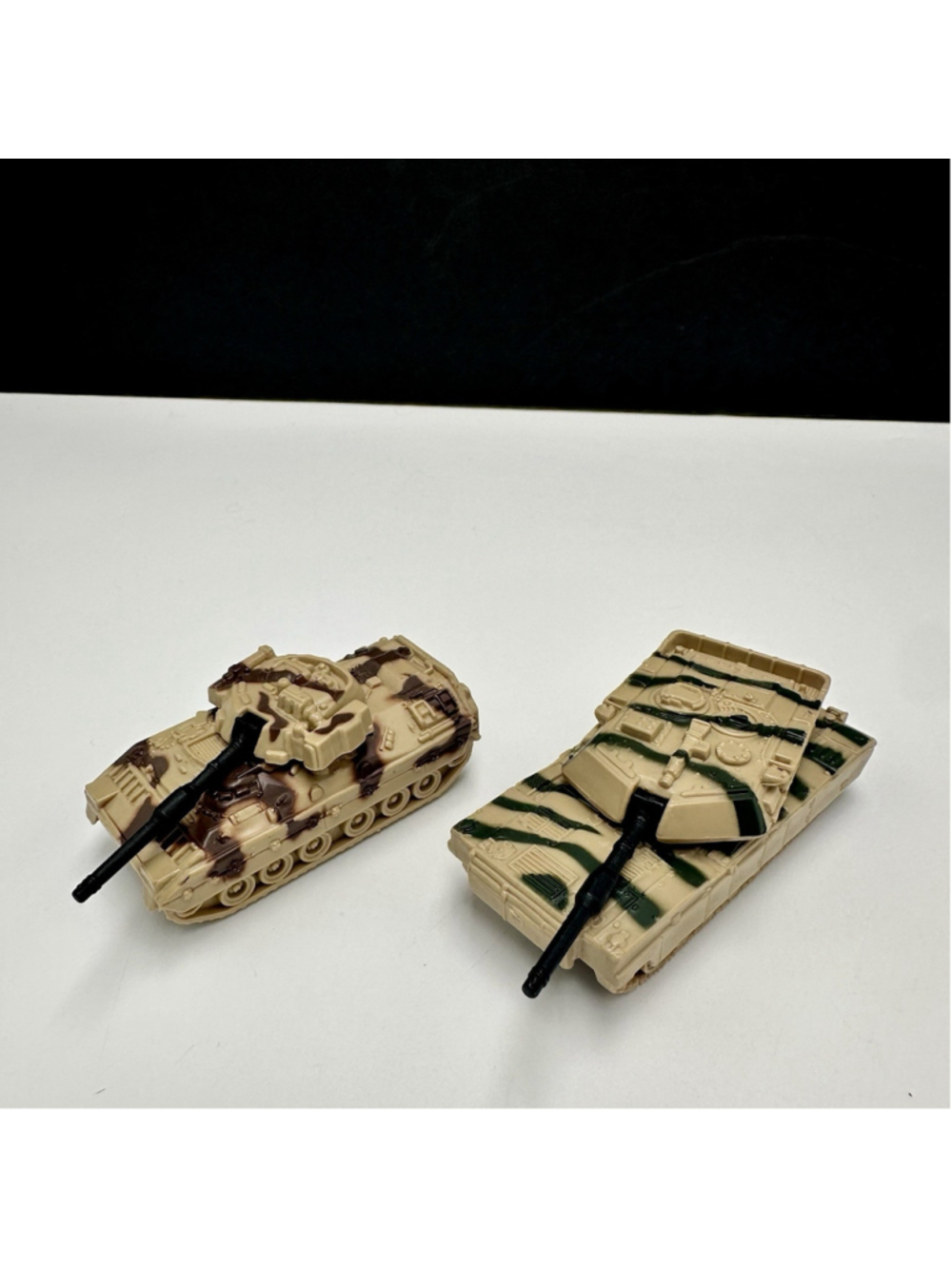 Chap Mei Plastic Tank 3” Lot Of 2 2010 Toy Vehicle Soldier Force